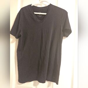 Armani exchange mens black t shirt